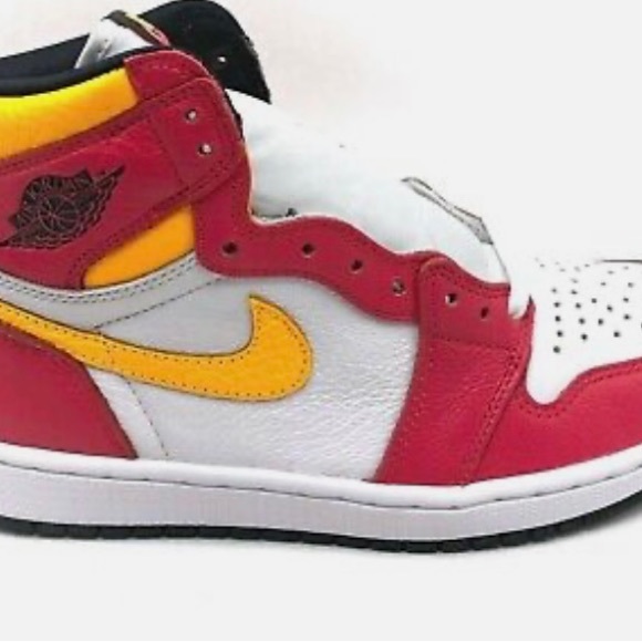 Air Jordan 1 Retro High OG Light Fusion Red🆕 - Picture 4 of 8